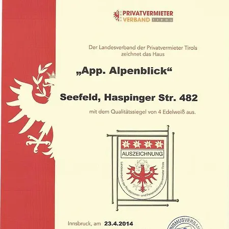 Berghaus Tirol - Luxus Apartement *